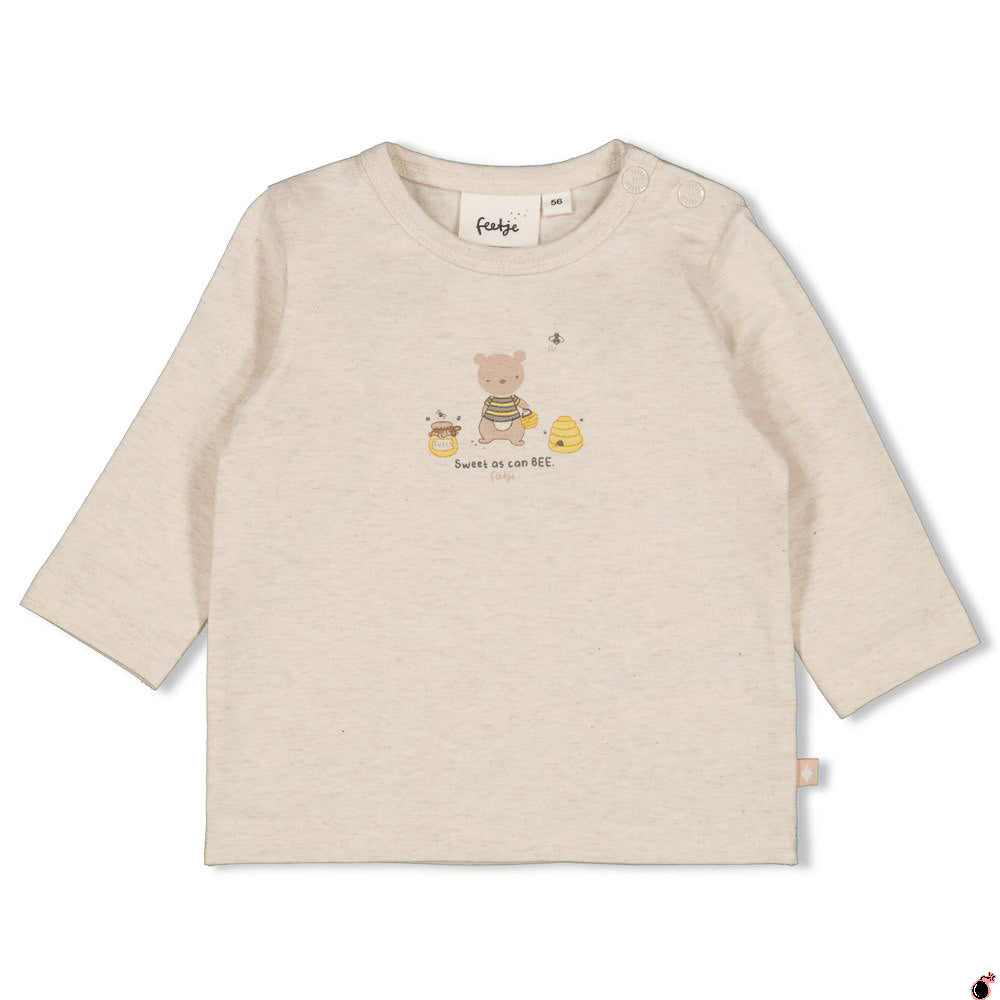 T shirt Honey Blanc cassé