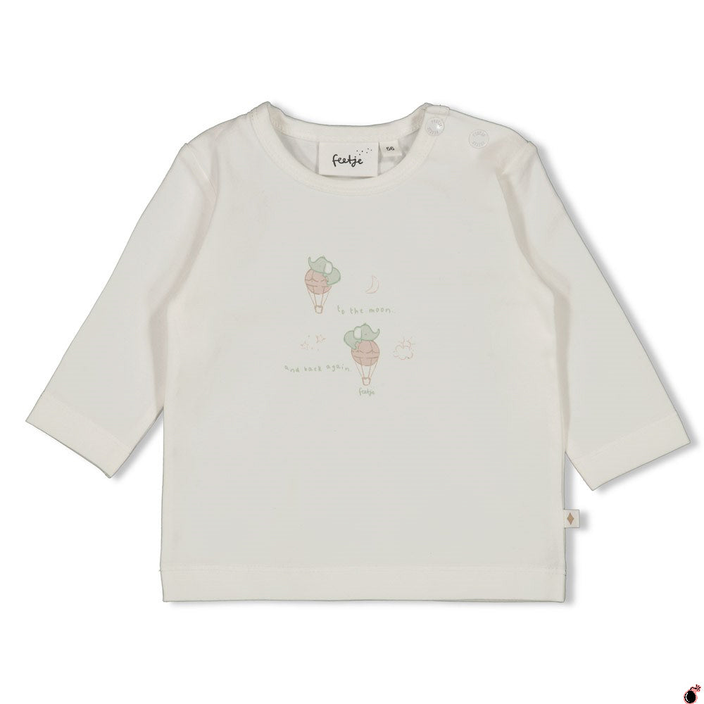 T shirt Elephant Blanc