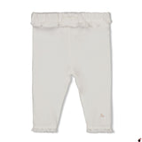 Legging Flower Blanc