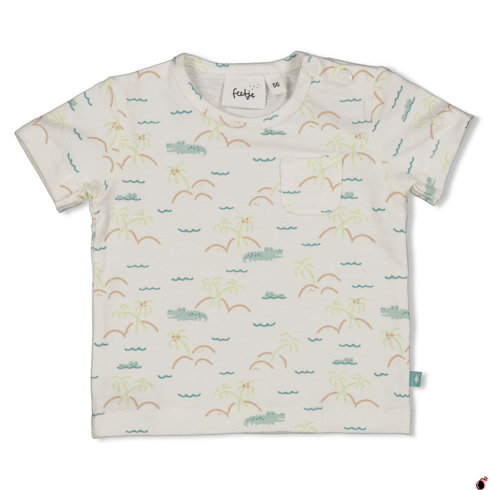 T shirt Croc Blanc