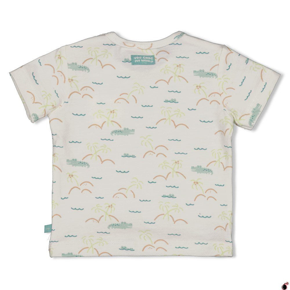 T shirt Croc Blanc