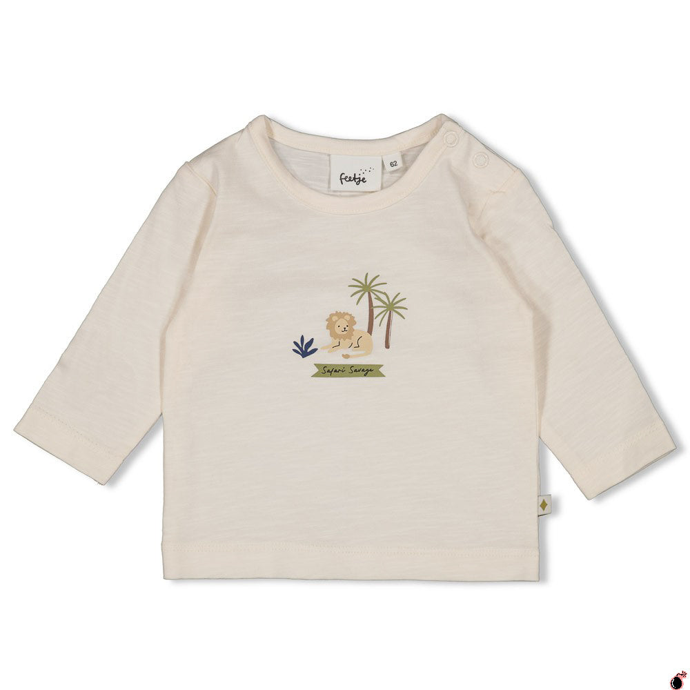 T shirt Safari Blanc