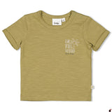 T shirt Safari Vert