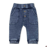 Pantalon Safari Bleu