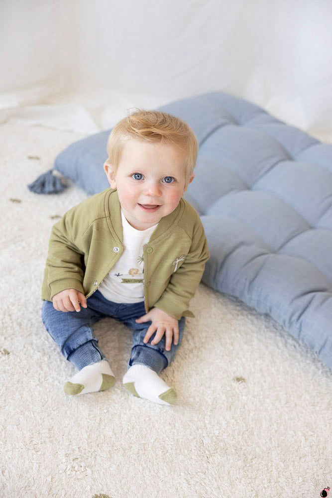 Pantalon Safari Bleu