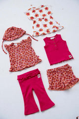 T shirt Aloha Pêche