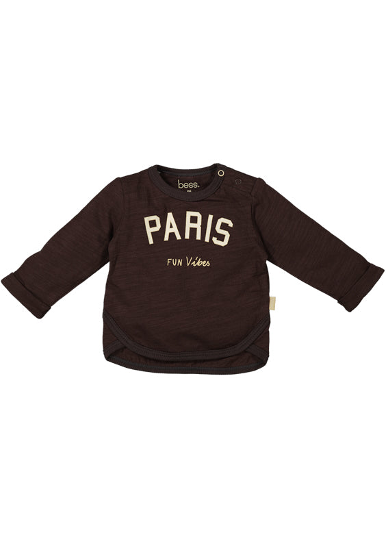 Parijs antraciet T-shirt