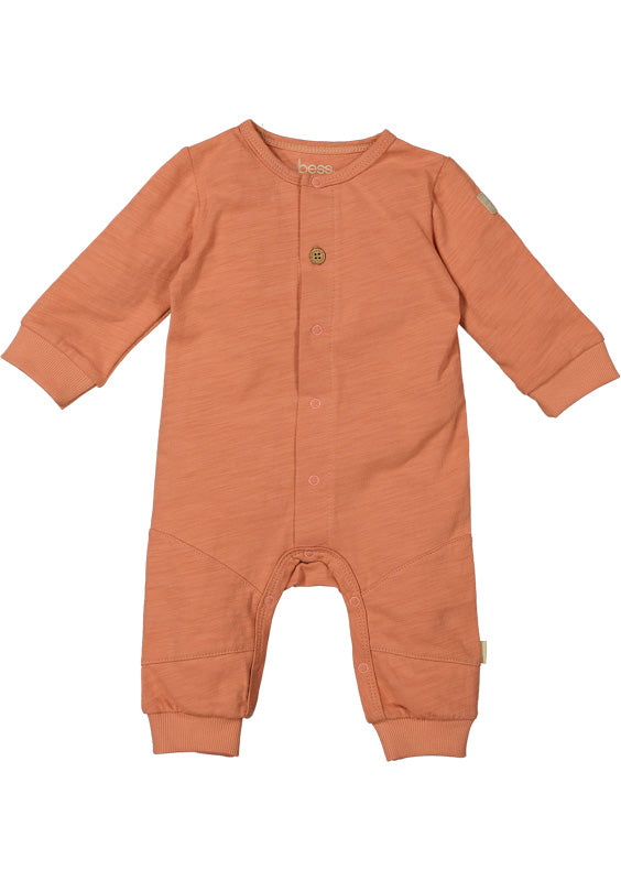 Combinaison Slub Brun