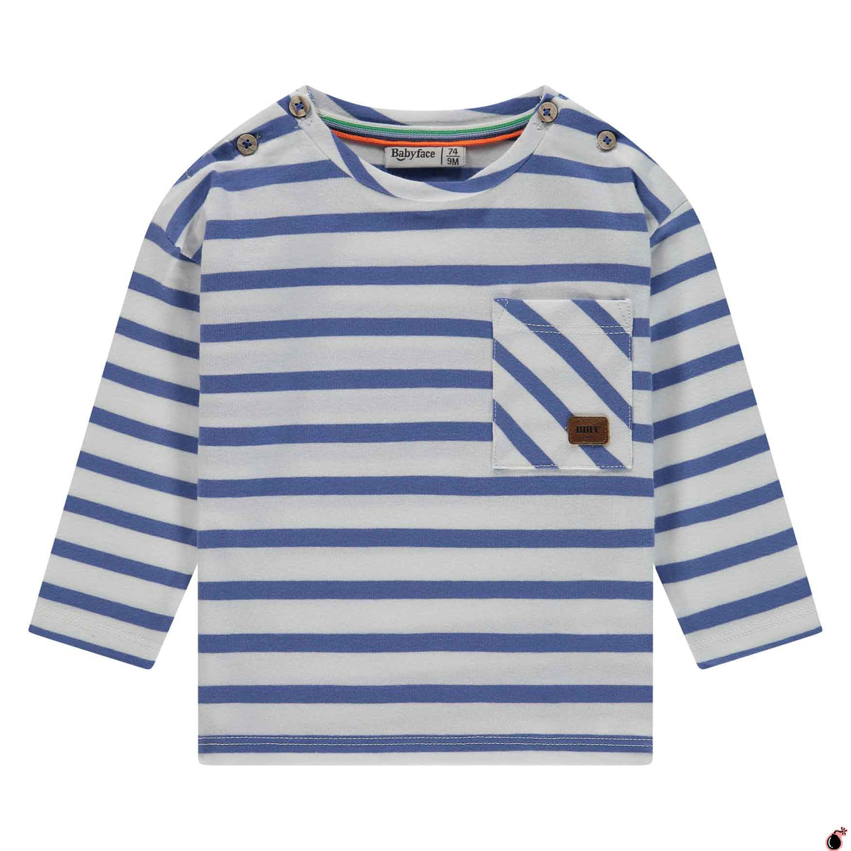 T shirt Hakon Bleu Rivière