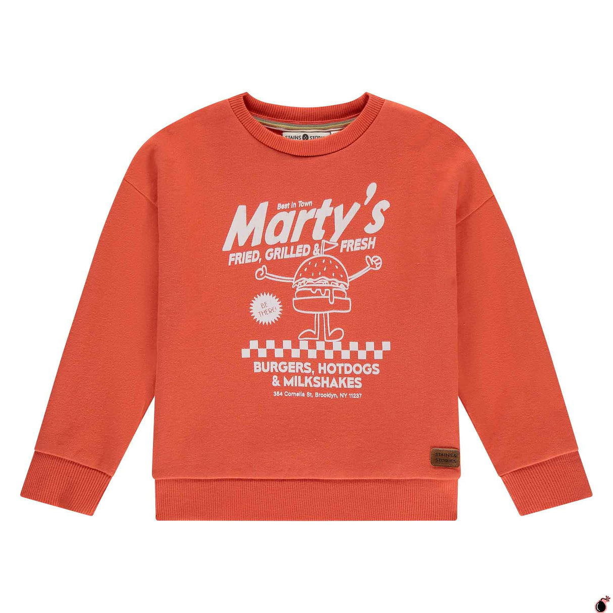 Sweat Bastien Pamplemousse