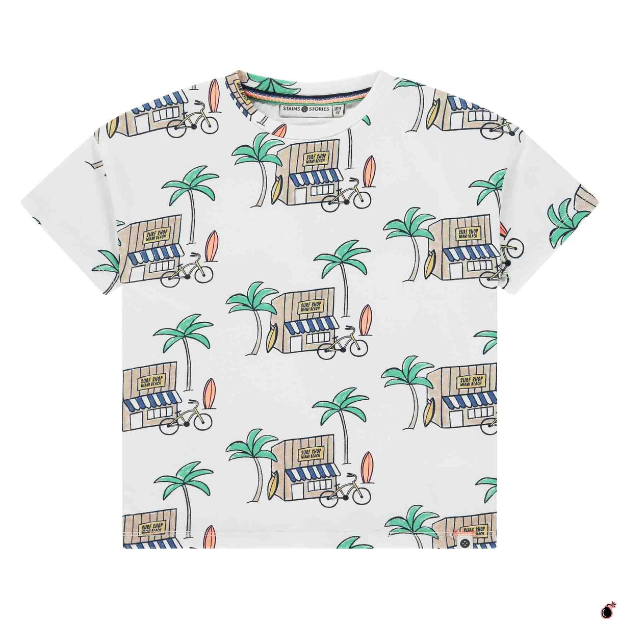 T shirt Arsene Bleu