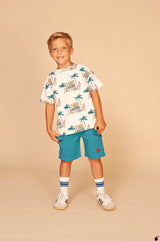 T shirt Arsene Bleu