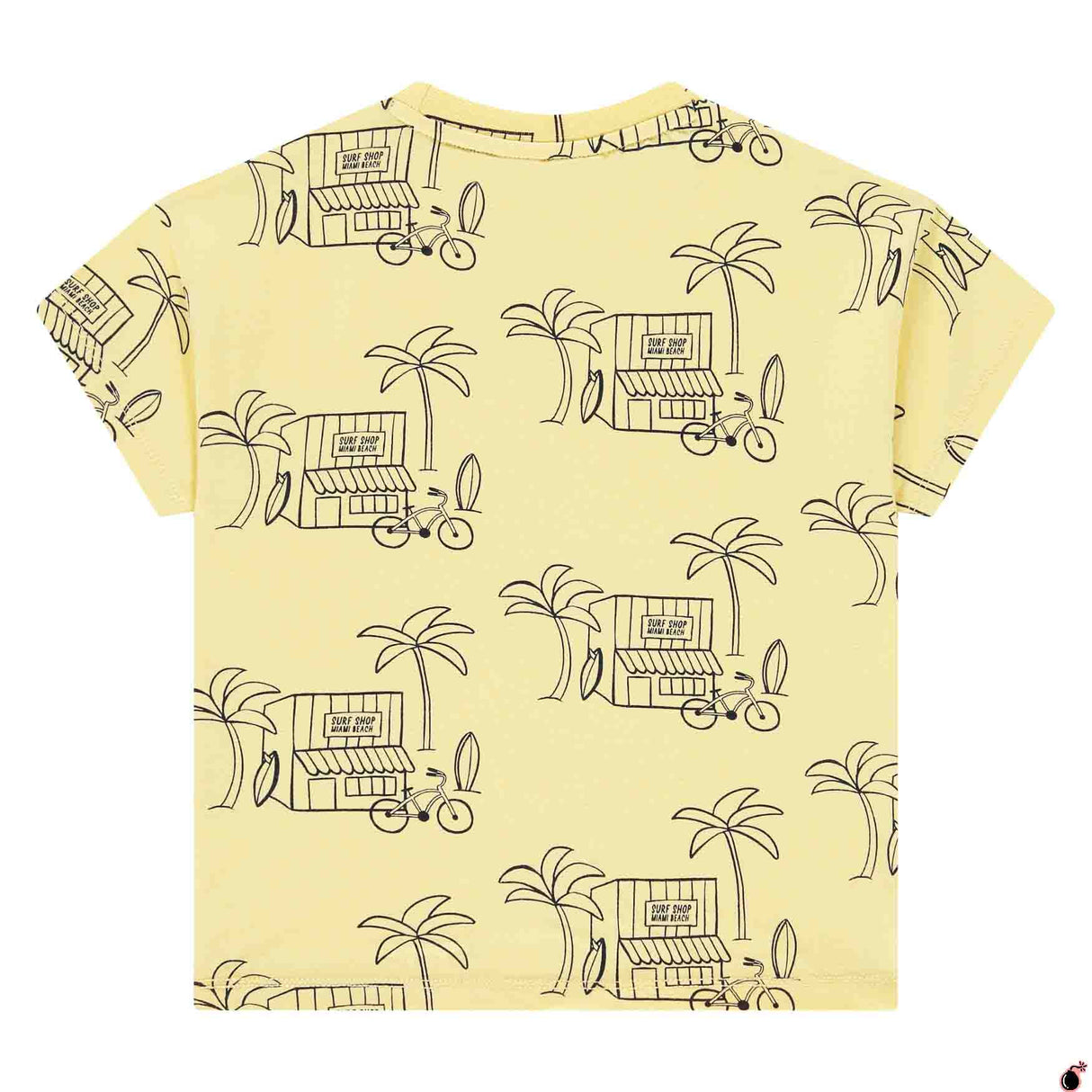 T shirt Theodore Jaune