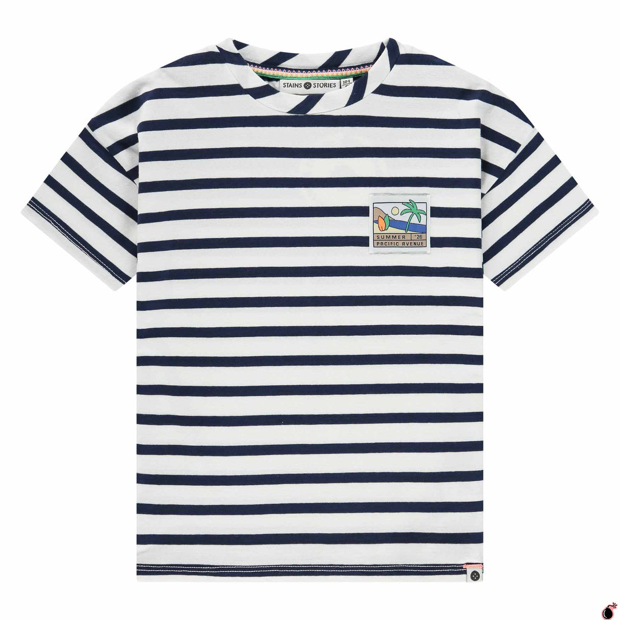 T shirt Isaie Bleu Marine
