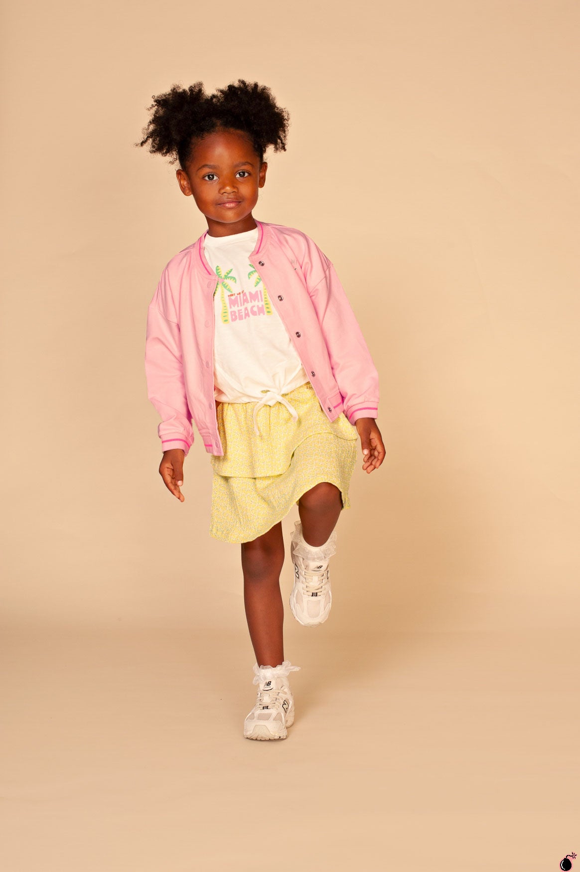 Gilet Justine Rose Poudré