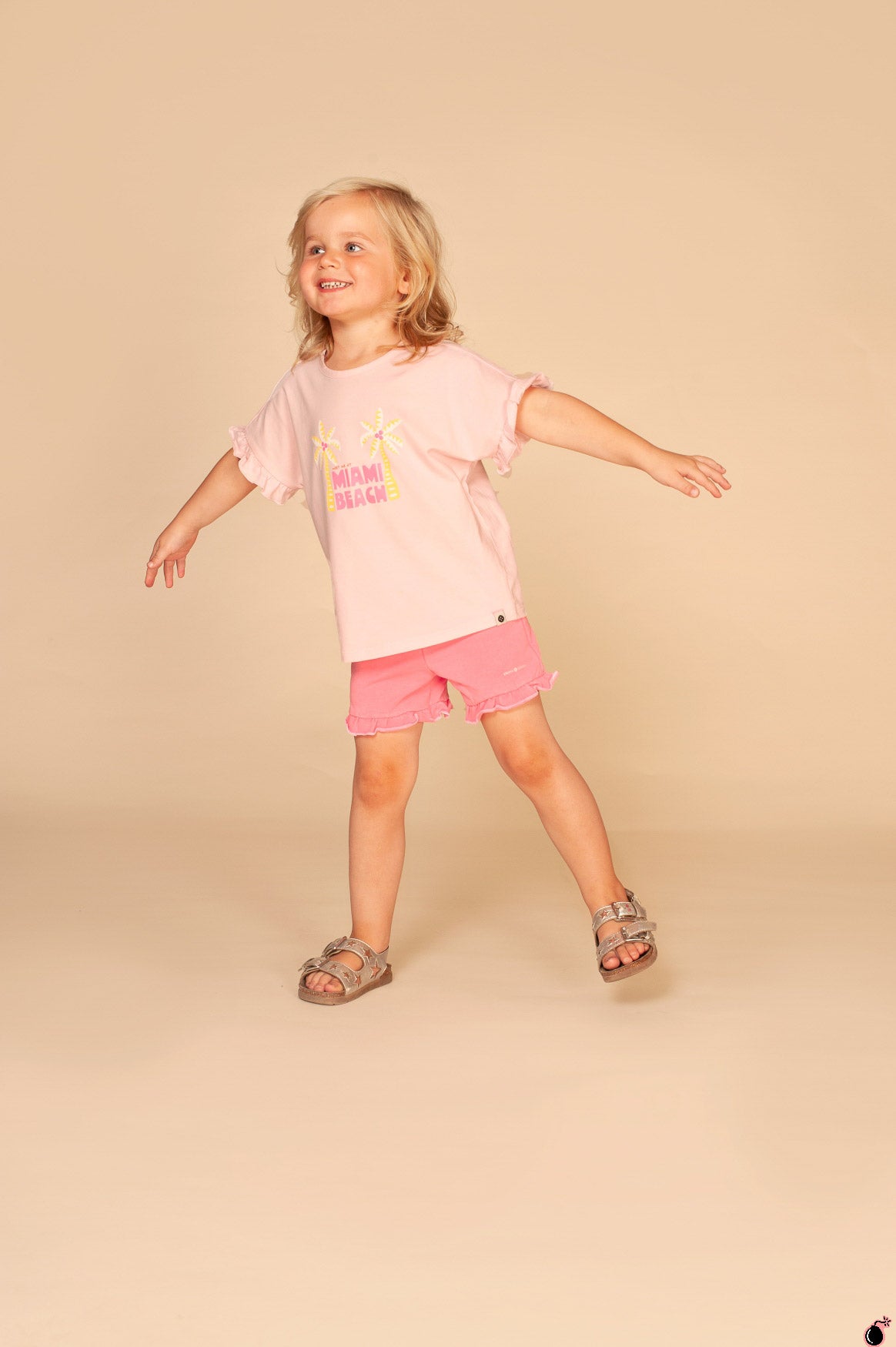 T shirt Amandine Rose Poudré