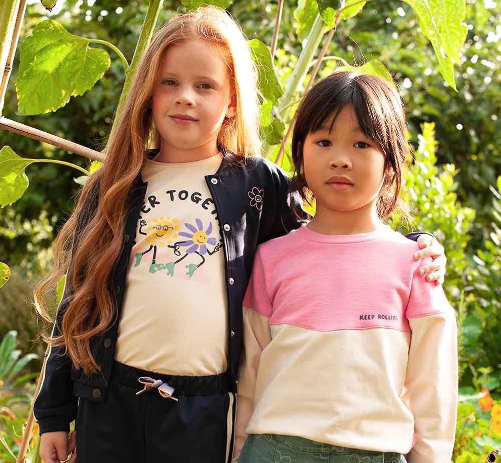 T shirt Rolling Blanc