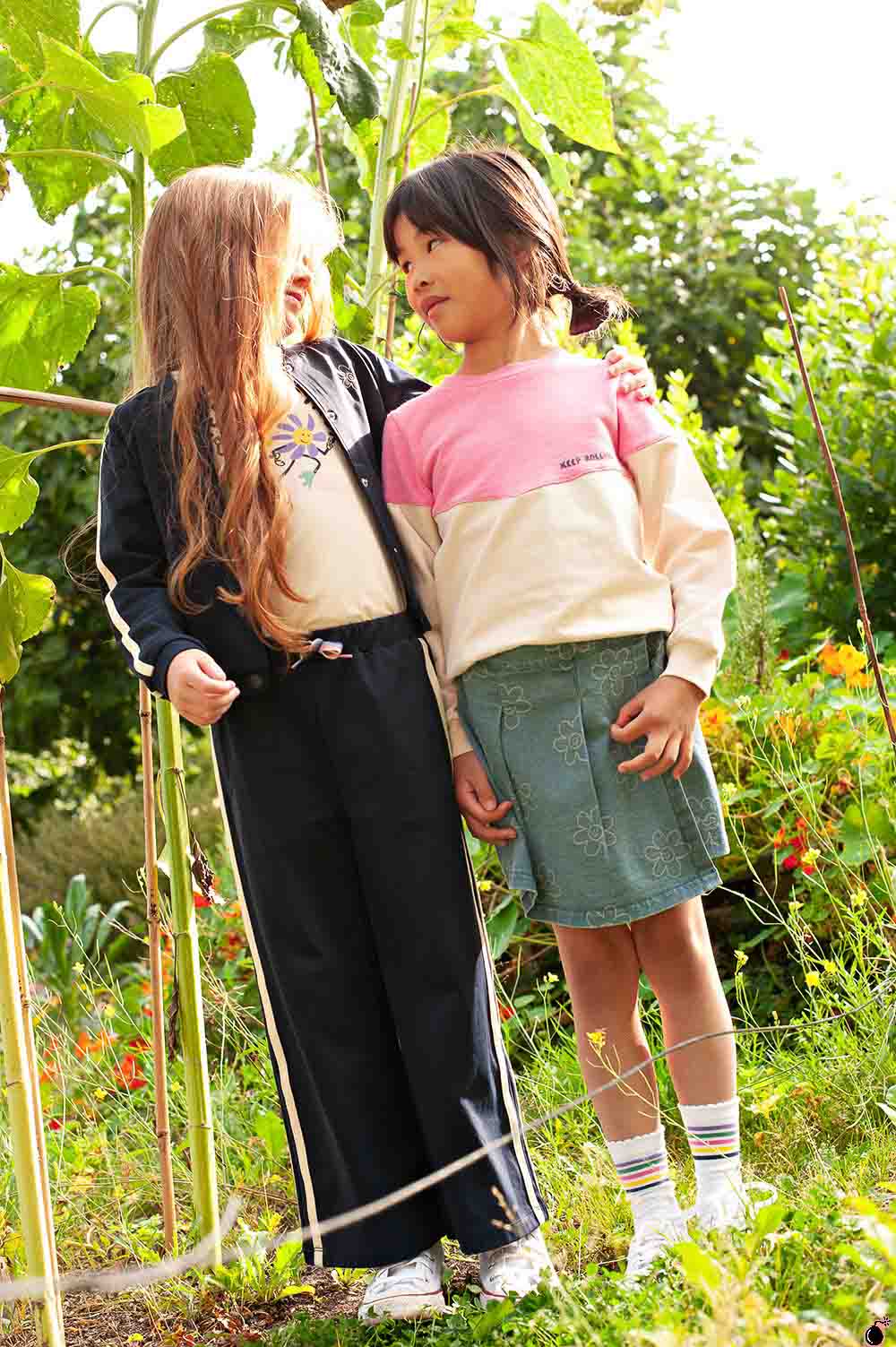 T shirt Rolling Blanc