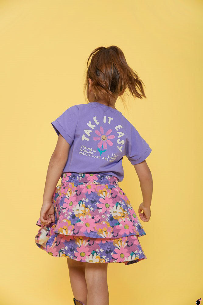 T shirt Rolling Violet