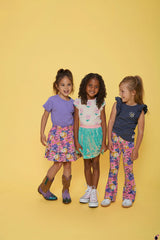 T shirt Rolling Bleu