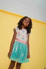 T shirt Rolling Beige