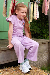 T shirt Lazy Violet