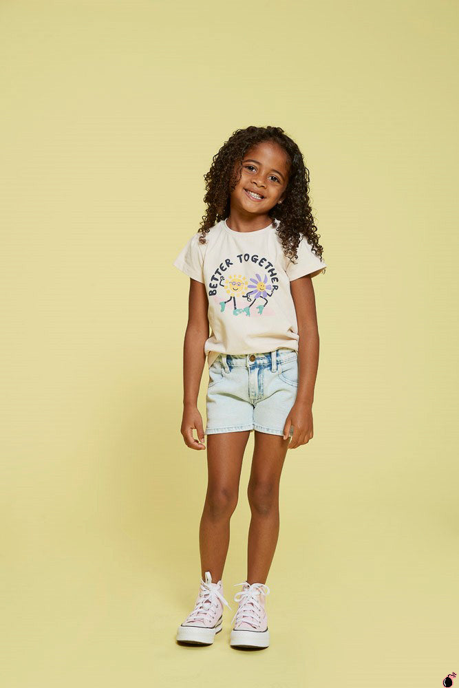 T shirt Rolling Blanc