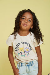 T shirt Rolling Blanc