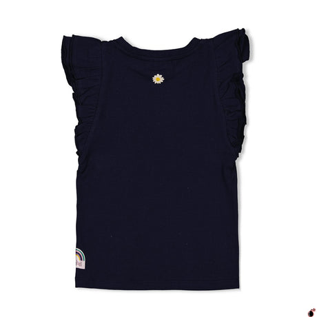 T shirt Rolling Bleu