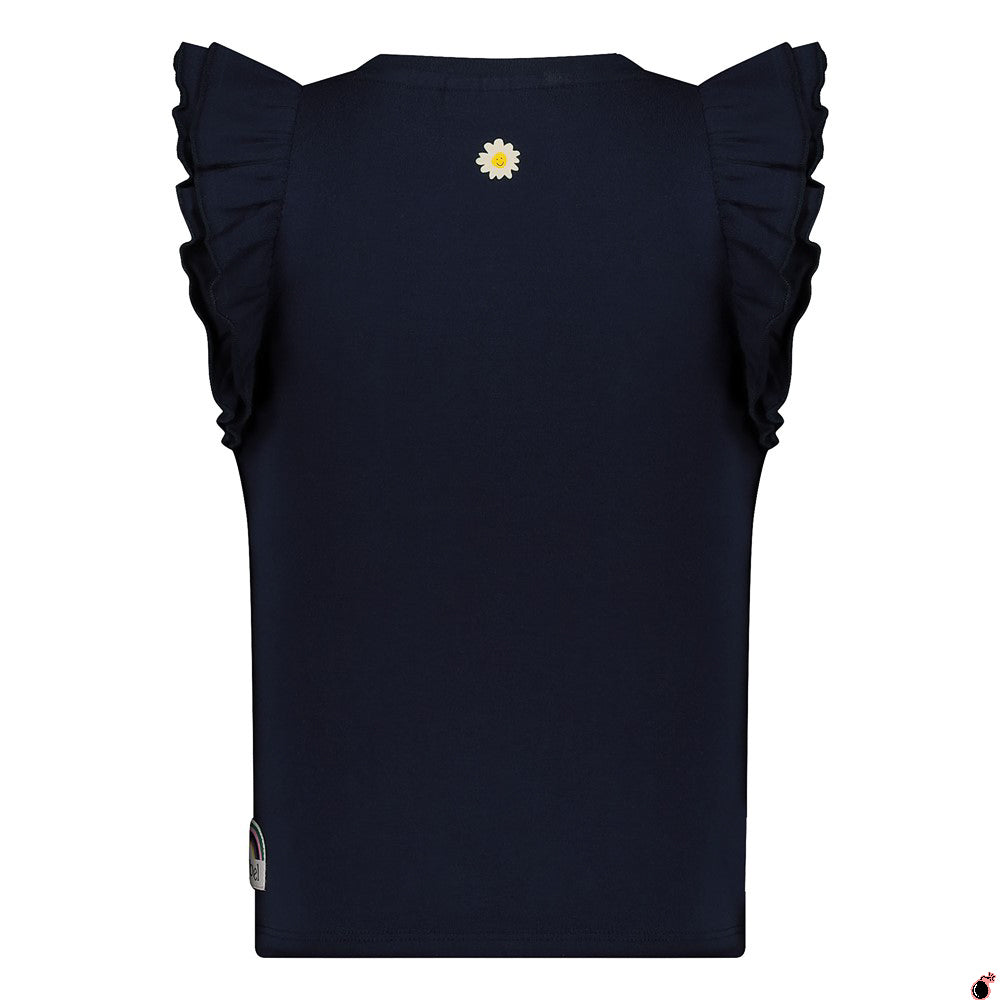 T shirt Rolling Bleu