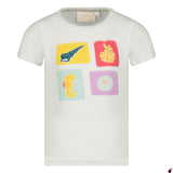 T shirt Lazy Blanc