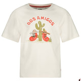 T shirt Desert Blanc
