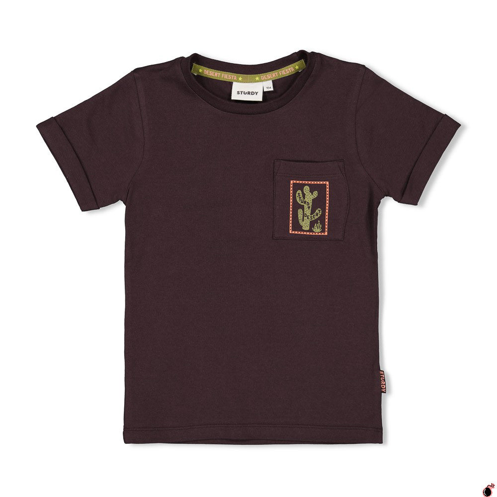 T shirt Desert Brun
