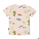 T shirt Desert Blanc