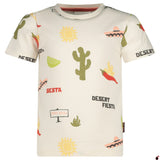 T shirt Desert Blanc