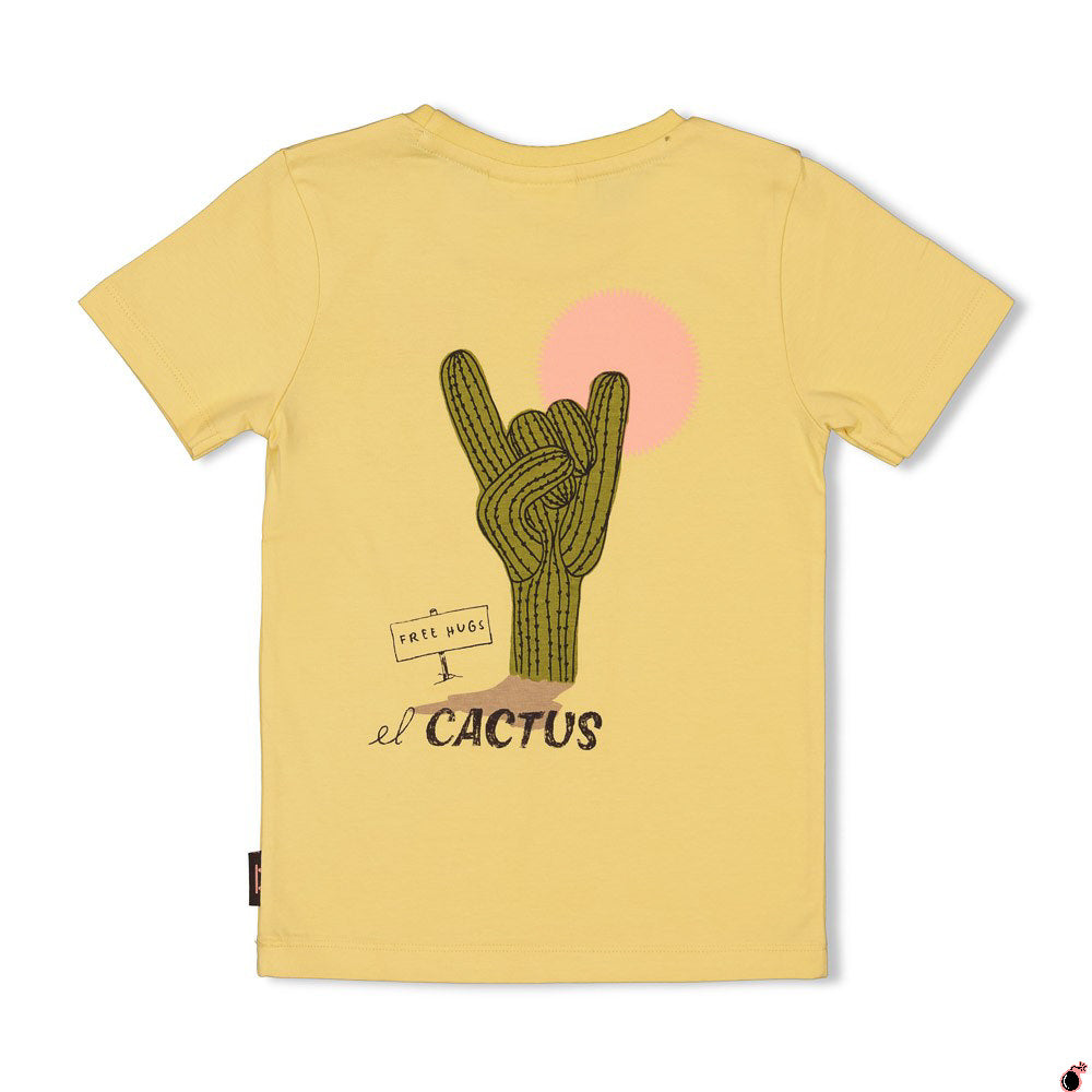 T shirt Desert Jaune