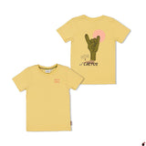 T shirt Desert Jaune