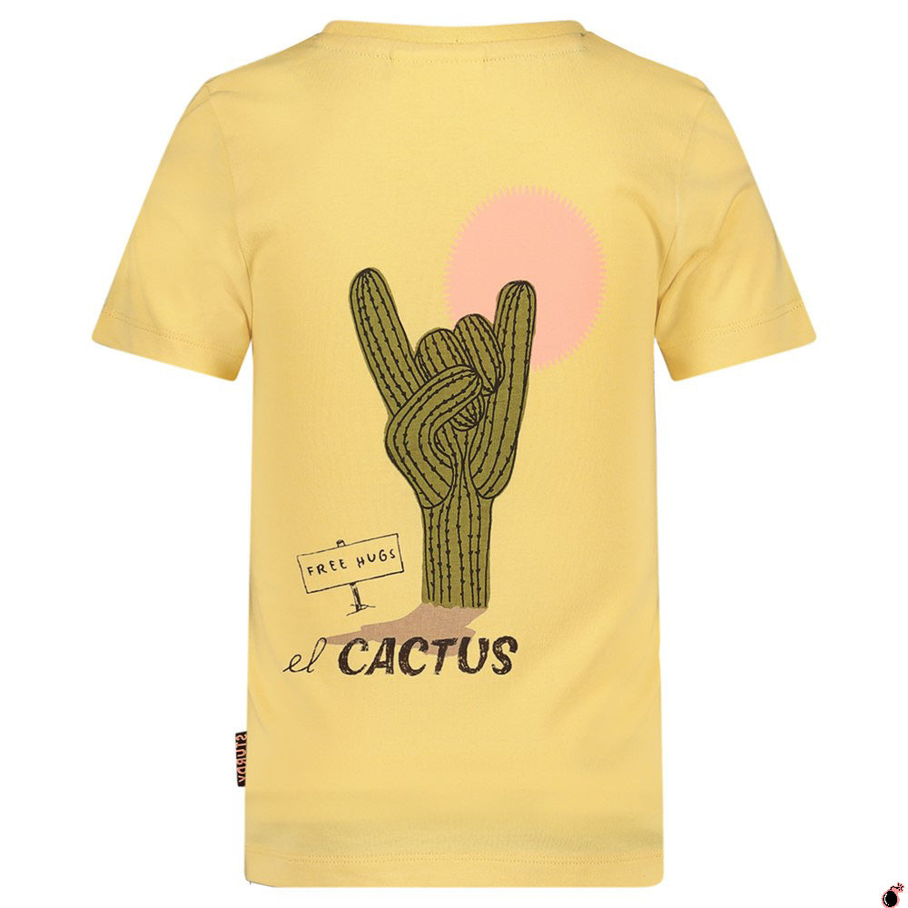 T shirt Desert Jaune