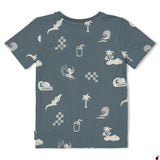 T shirt Lagoon Bleu