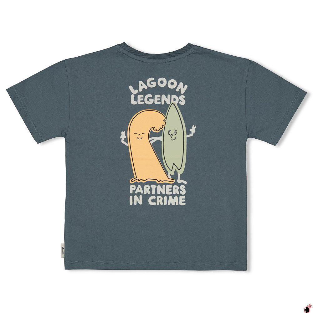 T shirt Lagoon Bleu