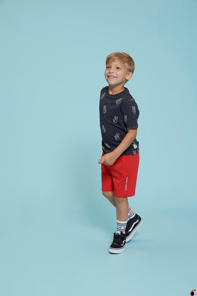 T shirt Run Anthracite