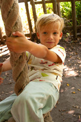 T shirt Desert Blanc