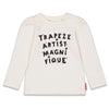 T shirt Fille - Longsleeve - Red Velvet Circus - Blanc